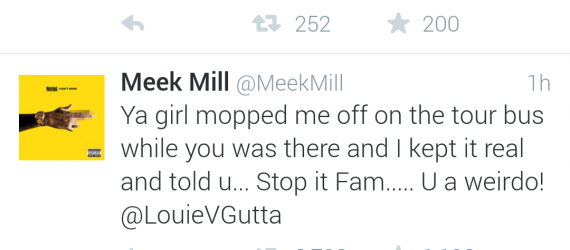 MEEK MILL and his “EX” FRIEND LOUIE V GUTTA argue about SUMMER JAM CHAIN SNATCHING!!!